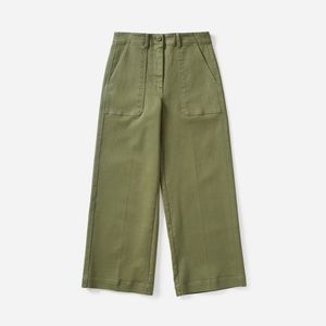Everlane Wideleg Crop Utility Pant